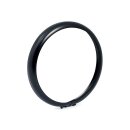 Late style spotlamp trim ring. 4". Black