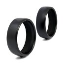 Recessed trim rings. Spotlamp. Black