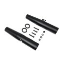 Fork shrouds for 39mm forks black for Harley XL Sportster...