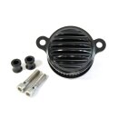Mini Luftfilter Kit schwarz gerippt für Harley XL...