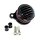 Mini Luftfilter Kit schwarz gerippt für Harley XL Sportster 04-20