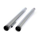 Slip-On Slim Touring muffler set 28" long chrome