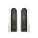Custom Dynamics, saddlebag filler panel set. Smoke lenses