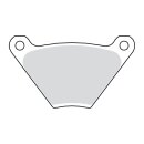 SBS, brake pads. Street Carbon Tech (organic)