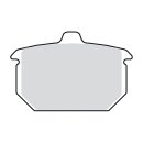 SBS brake pads, street ceramic