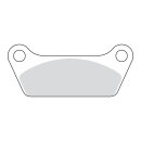 SBS brake pads street carbon tech