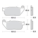 SBS, brake pads. Street Excel Sintered