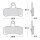 SBS, brake pads. Street Excel Sintered