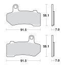 SBS, brake pads. Street Excel Sinter