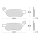 SBS, brake pads. Street Excel Sinter