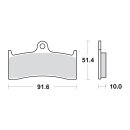 SBS brake pads street excel sintered