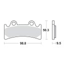 SBS brake pads street excel sintered