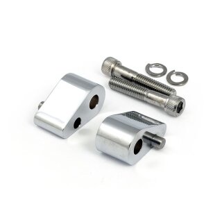 Passenger floorboard extenders, 1" offset
