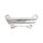 OEM style Touring handlebar top clamp. Chrome