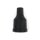 Accel, 7-8mm coil boot & terminal. Straight, black