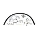 Air cleaner adapter bracket kit. Chrome