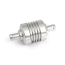 Golan Mini Benzinfilter 3/8" (10 mm) silber