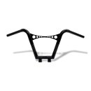COCKTAIL 1-1/4 INCH HANDLEBAR, BLACK