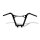 COCKTAIL 1-1/4 INCH HANDLEBAR, BLACK