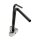 COCKTAIL 1-1/4 INCH HANDLEBAR, BLACK