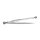 Performance Machine, shifter rod. Scallop, chrome