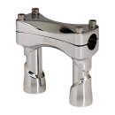 BILTWELL CHROME MURDOCK RISERS, 4" RISE