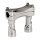 BILTWELL CHROME MURDOCK RISERS, 4" RISE