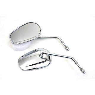 OEM Style Spiegel Set verchromt E geprüft für Harley Modelle ab 65