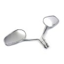 OEM Style Spiegel Set verchromt E geprüft für Harley Modelle ab 65