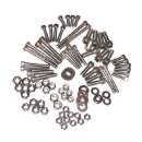 IMP. HEXAGON-HEAD BOLT KIT 84-piece stainless