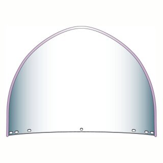 National Cycle, peaked top window beaded. 1949 style