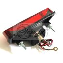Fatbob Fender Rücklicht für Harley FXR Dyna Softail FXWG mit Bob Fender 12V EC