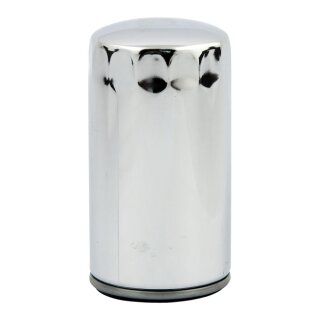 Ölfilter chrom für Harley Dyna 91-98