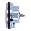 FL speedometer, 36-40 face, White. 1:1 MPH