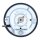 FL speedometer, 36-40 face, White. 1:1 MPH