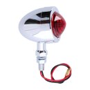 Extended stud, bullet marker light red lens