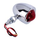 Extended stud, bullet marker light red lens