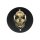 BLK & GOLD SKULL POINT CVR VERTICAL