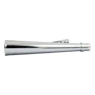 Sei Megaphone universal muffler 21"  long chrome