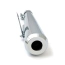 Megaphone universal muffler 16.5" long chrome with...