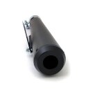 Megaphone universal muffler 16.5" long black with TA...