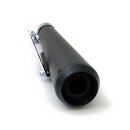 Megaphone universal muffler 16.5" long black with TE...