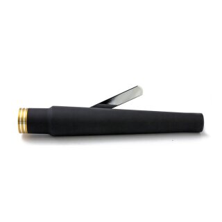 Trumpet universal muffler 17" long black