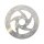 TRW brake rotor Swing 11.5", front right