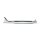 Batwing Fishtail universal muffler 30" long chrome