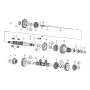 Retaining rings, transmission