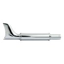 Fishtail Classic universal muffler 20" long chrome