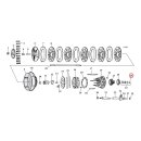 Retaining ring, throwout bearing