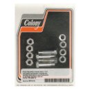 Colony, tappet block mount kit. OEM style, chrome