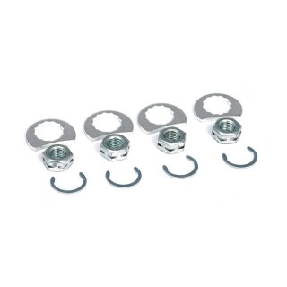 Stage 8 exhaust nut mount kit chrome